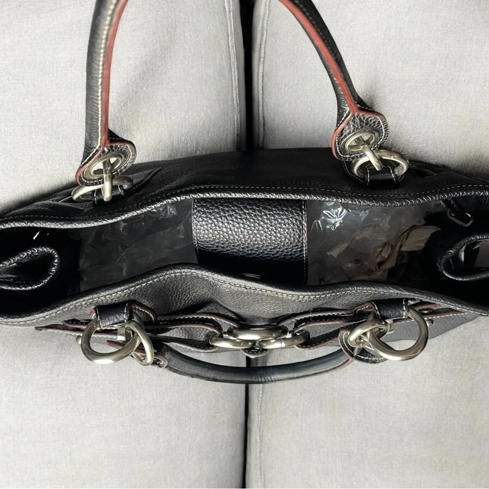 Vintage Wilsons Leather Black Shoulder Bag - Picture 9 of 12